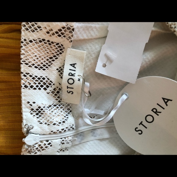 Mini Ruffle Snakeskin Skirt - Picture 3 of 3